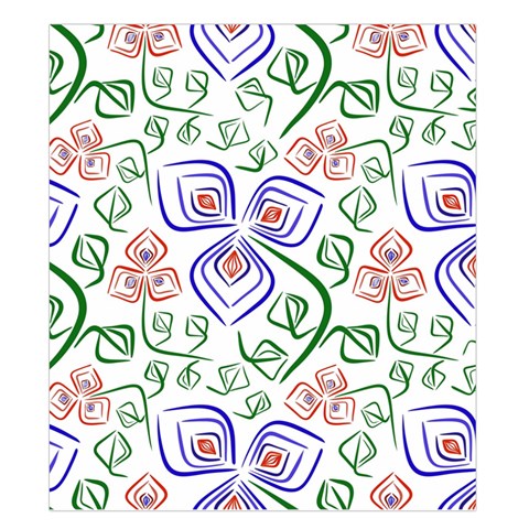 Bloom Nature Plant Pattern Duvet Cover (King Size) from ZippyPress Duvet Quilt