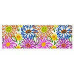 Bloom Flora Pattern Printing Banner and Sign 6  x 2 
