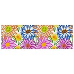 Bloom Flora Pattern Printing Banner and Sign 9  x 3 