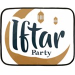 Iftar-party-t-w-01 Two Sides Fleece Blanket (Mini)