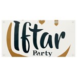 Iftar-party-t-w-01 Banner and Sign 4  x 2 