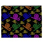 Pattern-repetition-snail-blue Cosmetic Bag (XXXL)