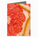 Grapefruit-fruit-background-food Greeting Card