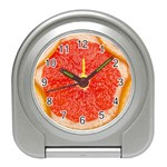 Grapefruit-fruit-background-food Travel Alarm Clock