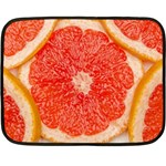 Grapefruit-fruit-background-food Fleece Blanket (Mini)