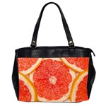Grapefruit-fruit-background-food Oversize Office Handbag (2 Sides)
