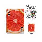 Grapefruit-fruit-background-food Playing Cards 54 Designs (Mini)