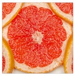 Grapefruit-fruit-background-food Square Satin Scarf (36  x 36 )