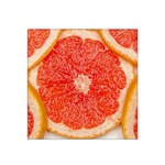 Grapefruit-fruit-background-food Satin Bandana Scarf 22  x 22 