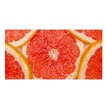 Grapefruit-fruit-background-food Satin Shawl 45  x 80 