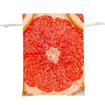 Grapefruit-fruit-background-food Lightweight Drawstring Pouch (XL)