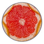 Grapefruit-fruit-background-food Wireless Fast Charger(White)