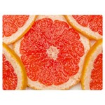 Grapefruit-fruit-background-food Two Sides Premium Plush Fleece Blanket (Baby Size)