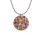 Pattern-repetition-bars-colors 1  Button Necklace