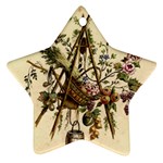 Vintage-antique-plate-china Ornament (Star)