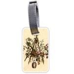 Vintage-antique-plate-china Luggage Tag (one side)