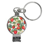 Strawberry-fruits Nail Clippers Key Chain