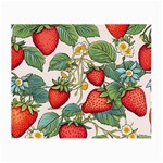 Strawberry-fruits Small Glasses Cloth