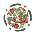 Strawberry-fruits Poker Chip Card Guard (10 pack)