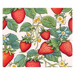 Strawberry 50 x40  Blanket Back