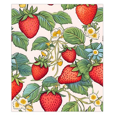 Strawberry Duvet Quilt