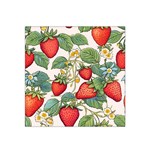 Strawberry-fruits Satin Bandana Scarf 22  x 22 