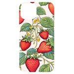 Strawberry-fruits iPhone 14 Black UV Print Case