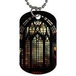 Stained Glass Window Gothic Dog Tag (One Side)