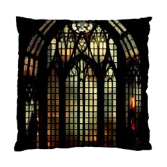 Stained Glass Window Gothic Standard Cushion Case (Two Sides) from ZippyPress Front