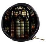 Stained Glass Window Gothic Mini Makeup Bag