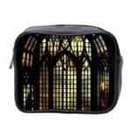 Stained Glass Window Gothic Mini Toiletries Bag (Two Sides)
