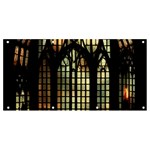 Stained Glass Window Gothic Banner and Sign 8  x 4 