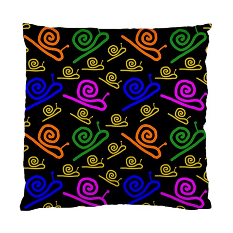 Pattern Repetition Snail Blue Standard Cushion Case (Two Sides) from ZippyPress Front