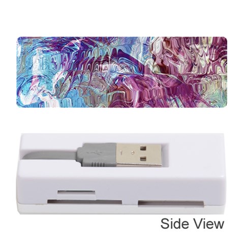 Blend Marbling Memory Card Reader (Stick) from ZippyPress Front