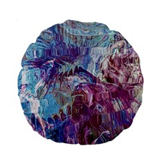 Blend Marbling Standard 15  Premium Round Cushions from ZippyPress Front