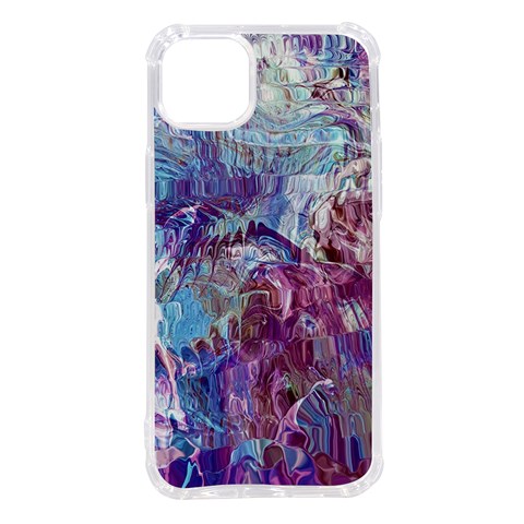 Blend Marbling iPhone 14 Plus TPU UV Print Case from ZippyPress Front