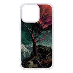 Night Sky Nature Tree Night Landscape Forest Galaxy Fantasy Dark Sky Planet iPhone 13 Pro TPU UV Print Case