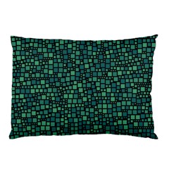 Squares cubism geometric background Pillow Case (Two Sides) from ZippyPress Front