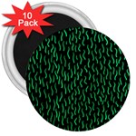 Confetti Texture Tileable Repeating 3  Magnets (10 pack) 