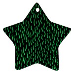 Confetti Texture Tileable Repeating Star Ornament (Two Sides)