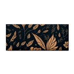 Background Pattern Leaves Texture Hand Towel