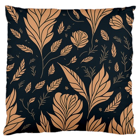 Background Pattern Leaves Texture Standard Premium Plush Fleece Cushion Case (Two Sides) from ZippyPress Front