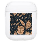 Background Pattern Leaves Texture Soft TPU AirPods 1/2 Case