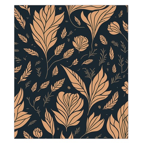 Background Pattern Leaves Texture Duvet Cover (California King Size) from ZippyPress Duvet Quilt