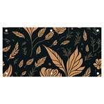 Background Pattern Leaves Texture Banner and Sign 6  x 3 