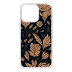 Background Pattern Leaves Texture iPhone 13 Pro TPU UV Print Case