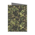 Green Camouflage Military Army Pattern Mini Greeting Cards (Pkg of 8)