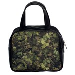 Green Camouflage Military Army Pattern Classic Handbag (Two Sides)