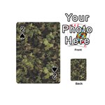 Green Camouflage Military Army Pattern Playing Cards 54 Designs (Mini)