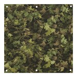 Green Camouflage Military Army Pattern Banner and Sign 3  x 3 